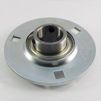 SBPF Pressed Steel Round 3-Bolt Flange Bearing