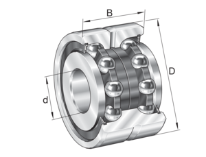 FAG Axial angular contact ball 